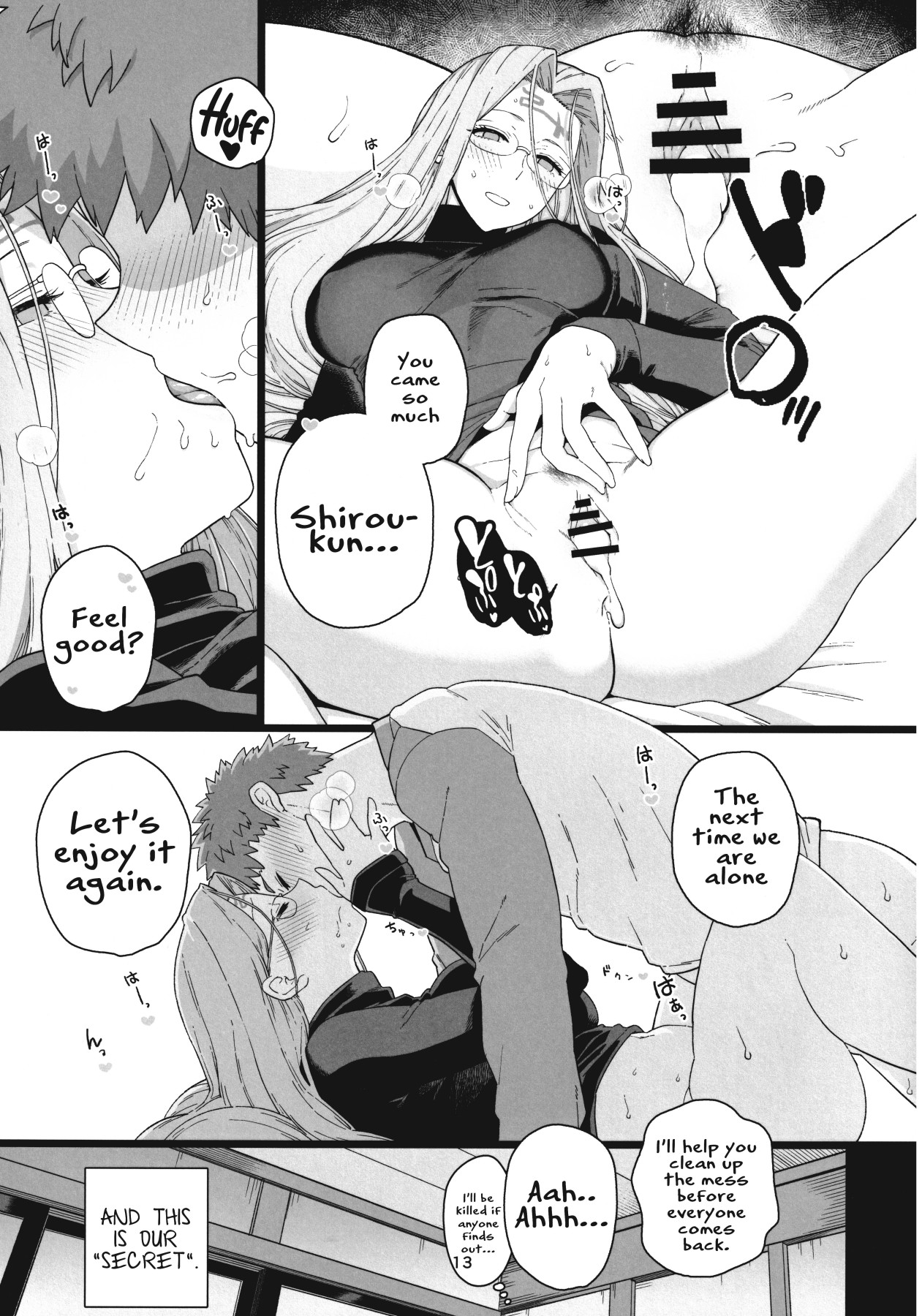 Hentai Manga Comic-Secretly Fucking Rider-san-Read-14